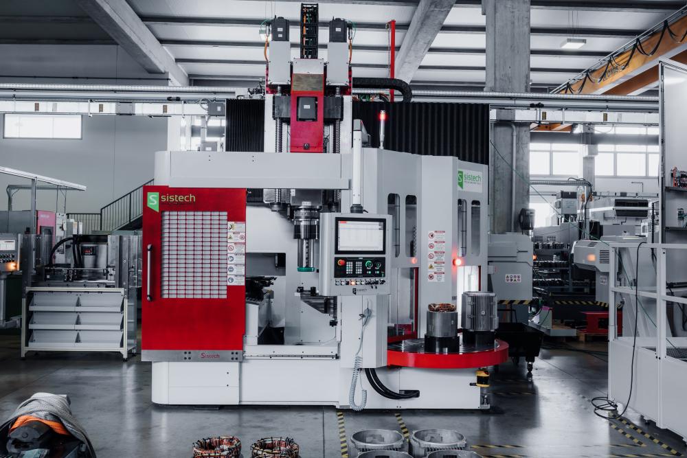 Sistech nuovo Tornio Verticale per motori elettrici